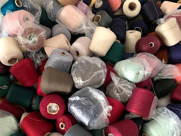 庫存紗線回收現(xiàn)場